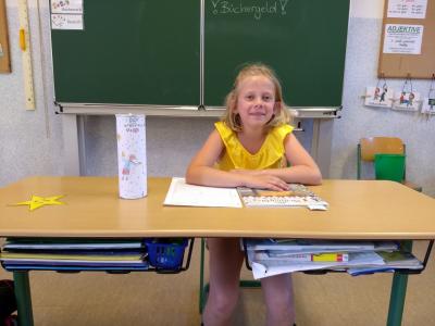 Foto des Albums: Leserollen und Buchpräsentationen Klasse 3b (07.07.2018)