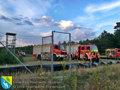 Vorschaubild: Einsatz 68/2018 | PKW in Leitplanke | BAB 12 AS Storkow - AS Friedersdorf