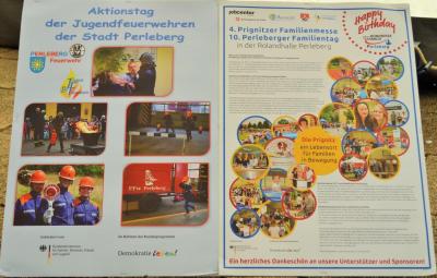 In einem gesonderten Zelt stellte das Projekt Demokratie Leben verschiedene Einzelprojekte vor, die Im Jahr 2017 mit F&ouml;rdergeldern bedacht wurden. 