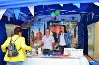An unserem Stand, der im Festbereich A am Samstag und Sonntag zu finden war, wurden nicht nur Informationen zu Perleberg ausgegeben, sondern auch ansprechende Souvenirs. 