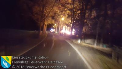 Vorschaubild: Einsatz 98/2018 | Schuppen in Vollbrand | Blossin Kolberger Straße