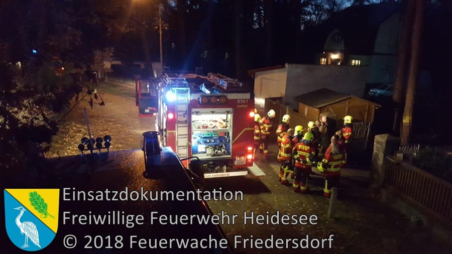 Bild: Einsatz 105/2018 | Schornsteinbrand | Bindow Neptunstraße