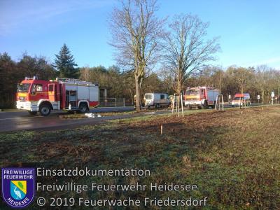Vorschaubild: Einsatz 8/2019 | VU 3x Transporter | L 40 OV Wolzig - Friedersdorf