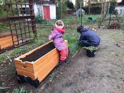 Foto des Albums: 1. Schulgarteneinsatz 13.04.19