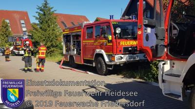 Vorschaubild: Einsatz 37/2019 | Küchenbrand | Friedersdorf Koppenhagener Straße