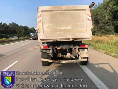Vorschaubild: Einsatz 64/2019 | VU 2x LKW 1x Transporter | BAB 10 AD Spreeau - AS Niederlehme