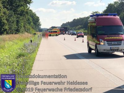 Vorschaubild: Einsatz 62/2019 | VU 3x LKW | BAB 10 AD Spreeau - AS Niederlehme