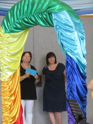 Unsere Schulleitung! Frau Dallmaier und Frau Wahsner 