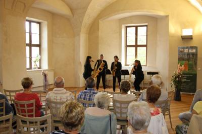 Foto des Albums: Saxophonkonzert in der Hofstube (08. 09. 2019)