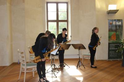 Foto des Albums: Saxophonkonzert in der Hofstube (08. 09. 2019)