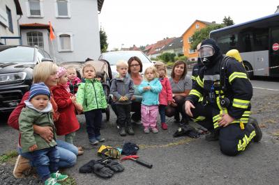 Foto des Albums: Tatü, tata, die Feuerwehr ist da...