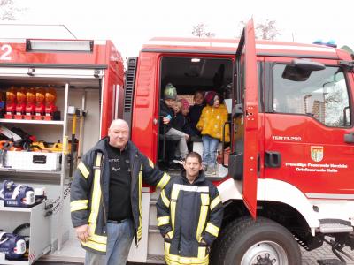 Foto des Albums: Besuch bei der Feuerwehr Holte