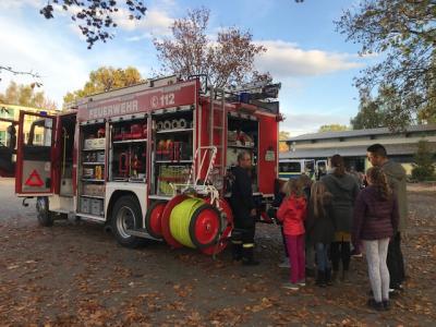was befindet sich alles auf einem Feuerwehrauto 
