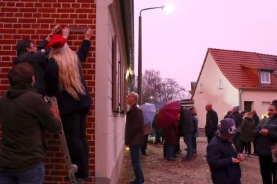 Fotoalbum Tag der offenen Tür bei den Kleinsthäusern zur Ehrung mit dem Brandenburgischen Baukulturpreis