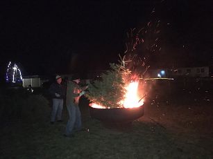 Foto des Albums: Weihnachtsbaumverbrennung 2020