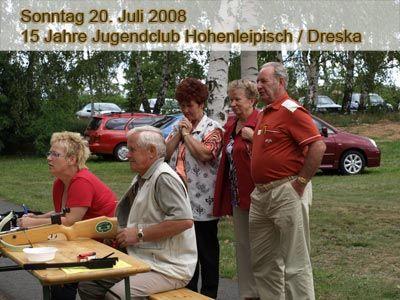 Foto des Albums: 15 Jahre Jugendclub Hohenleipisch / Dreska (20. 07. 2008)