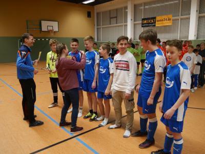 Foto des Albums: Blitzlichter beim Hallenturnier der C-Junioren in Eppendorf