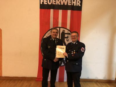 Maximilian Pinzer zum Ehrenvorstand ernannt 