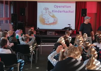 Foto des Albums: Autorenlesung für Kinder der Astrid-Lindgren-Grundschule Wusterhausen/Dosse im Rahmen des 24. Literarischen Bilderbogens (29.10.2019)