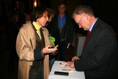 Foto des Albums: Friedrich Schorlemmer "Lasst es gut sein" im Rahmen des Literarischen Bilderbogens (23.10.2008)
