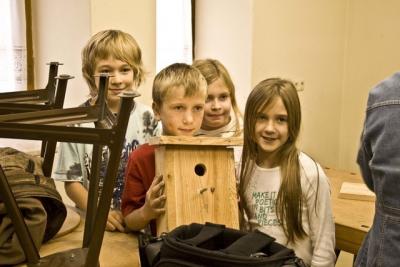 Foto des Albums: Nistkastenbau durch Schüler der Burggrundschule Kelbra