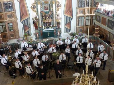 Fotoalbum Benefizkonzert Polizeimusikkorps in der Kirche zu Helmershausen