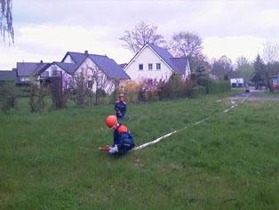 Foto des Albums: Burger Jugendfeuerwehr trainiert für Amtsausscheid
