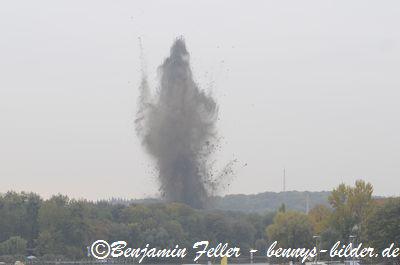 Foto des Albums: Bombensprengung in Potsdam (14.10.2010)