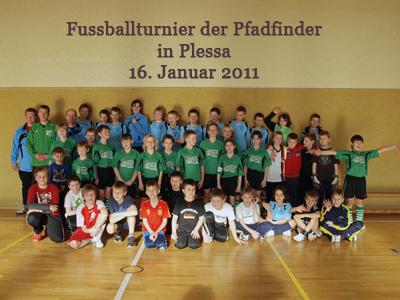 Foto des Albums: Fussballturnier der Pfadfinder in Plessa (16. 01. 2011)