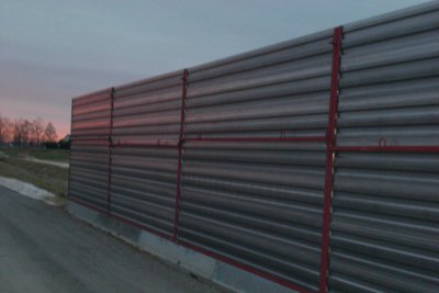 Vorschaubild: mobiler Lärmschutz im Tagebau - Januar 2012
