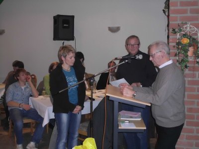Anke Bunzek wird geehrt 