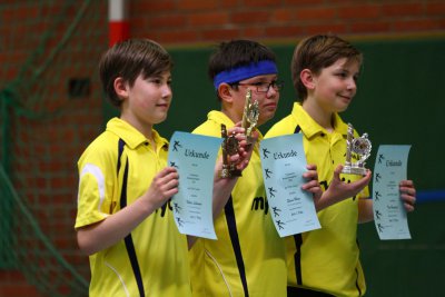 Sch&uuml;ler A: 3.Platz Niklas Lehmann, Sieger: Steven Pham, 2.Platz Tim Burgdorf 