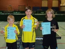 Sch&uuml;ler B: 2.Platz Vincent Senkbeil und Sieger: Niklas Lehmann 