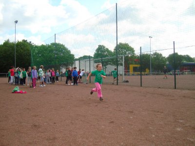 Anlauf zum Weitsprung! 