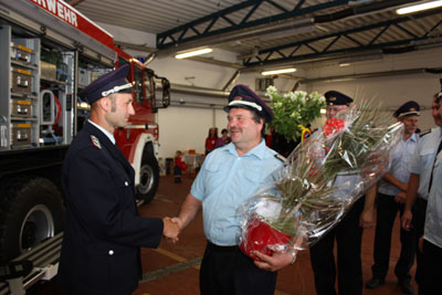 Geschenke der Gastwehren 