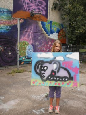 Foto des Albums: Schulsozialarbeit Graffiti Projekt (28. 08. 2012)