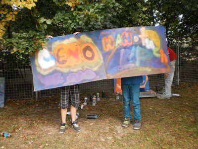 Foto des Albums: Schulsozialarbeit Graffiti Projekt (28. 08. 2012)