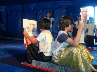 Foto des Albums: Zirkusvorstellung am Ende der Projektwoche
