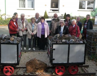 Foto des Albums: Erzählkaffee im Goldenen Oktober zu Gast in Bettendorf  - Geologische Freimuseum, Mineraliensammlung sowie Bettendorfer Mundart