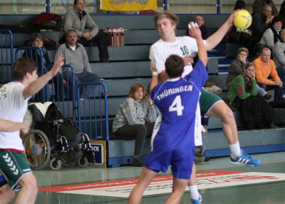 3.Spiel Th&uuml;ringen : Sachsen Doege Felix 