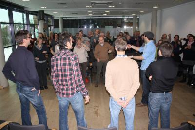 Foto des Albums: Workshop mit vocaldente am 26.1.2013 im Burghof