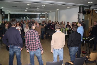 Foto des Albums: Workshop mit vocaldente am 26.1.2013 im Burghof