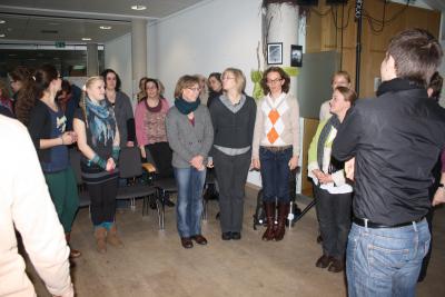 Foto des Albums: Workshop mit vocaldente am 26.1.2013 im Burghof