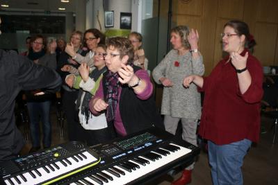 Foto des Albums: Workshop mit vocaldente am 26.1.2013 im Burghof