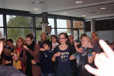 Foto des Albums: Workshop mit vocaldente am 26.1.2013 im Burghof