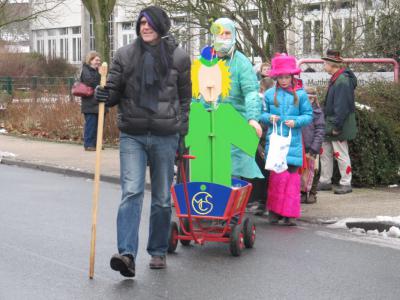 Unser Clown als Maskottchen ist immer dabei! 