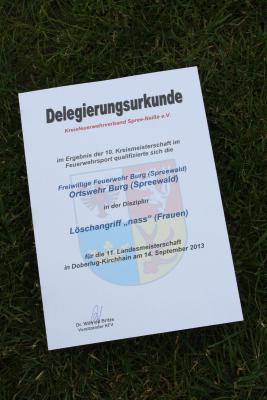 Foto des Albums: 10. Kreismeisterschaften im Feuerwehrsport