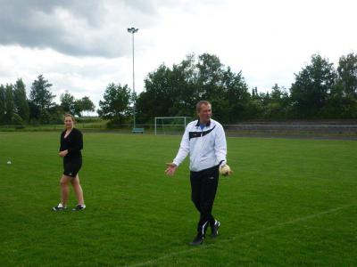 Foto des Albums: Bundestrainer leitet Faustballtraining