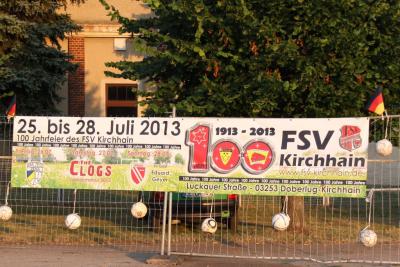 Fotoalbum 100 Jahrfeier FSV Kirchhain e.V. - Donnerstag, 25.07.2013