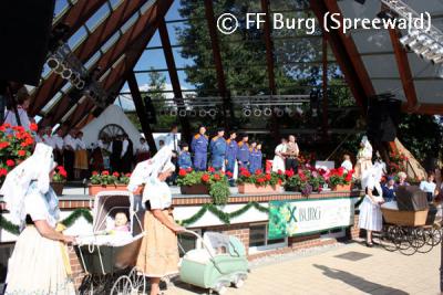 &bdquo;B&uuml;hne frei&ldquo; f&uuml;r die Burger Jugendwehr im Rahmen des 21. Heimat- und Trachtenfestes 